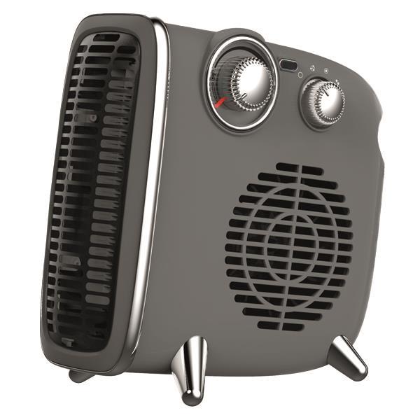 ΑΕΡΟΘΕΡΜΟ ΔΩΜΑΤΙΟΥ VINTAGE 1800W ΛΕΥΚΟ ΓΚΡΙ